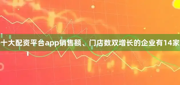 十大配资平台app销售额、门店数双增长的企业有14家